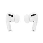 Earbuds i Silikon för Apple AirPods Pro - 2st Small + 2st Large - Vit