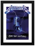 GB eye Metallica Ride The Lightning Framed Print - 45x34cm