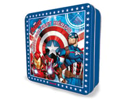 Marvel Avengers - Coffret métal Disney - Mon coffret héros - 1 livre de coloriage, 6 petits crayons, des stickers métallisés, des ta (Broché)