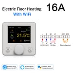 Merkmak - Tuya – Thermostat Wifi Intelligent Chauffage electrique au Sol Compatible avec Amazon Alexa, Google Home Commande Vocale Mode Manuel/Auto