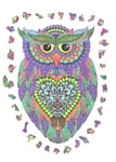 Owl Bird Craft Buddy Premium Wooden Jigsaw A3 Modern Art Adult Puzzle 248 Pieces