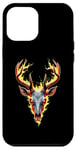 iPhone 12 Pro Max Hunting Hunting Deer Antlers Flaming Antlers for a Hunter Case