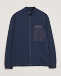 Peak Performance Mid Layer Full Zip Jacket Blue Shadow