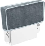 Switch/Switch Oled Housse Anti-Poussière Housse, Housse De Protection Anti-Poussière Pour Ns Switch/Switch Oled Avec Joycon Sur Dock - Gris