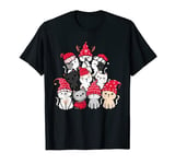 Cute Christmas Cat Christmas Tree Funny Cool Cat Lover Xmas T-Shirt