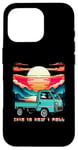 Coque pour iPhone 16 Pro Japon Mini Truck Kei Voiture Cab Over Compact 4WD Off Road Truck