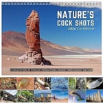 Naturens Cock Shots Kalender 2025 | Naturens Dick Pics Skämtgåva | Hängbar Månadsväggkonst Familjekalender | Roliga Hilariska Gag-Presenter för Vuxna