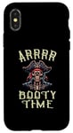 iPhone X/XS Pirate Pun - Arrrr Booty Time Pirate Treasure Seeker Case