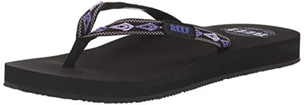 Reef Femme Gingembre Tongs, Noir/Violet, 40 EU