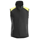 Snickers Workwear 8029 Liivi musta/neonkeltainen Musta/Neonkeltainen