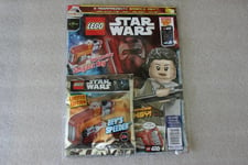 Lego Star Wars 10/2017 Magazine COMICS + Rey's Speeder figurine