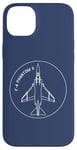 iPhone 14 Plus F-4 Phantom II American Jet Plane Badge Case