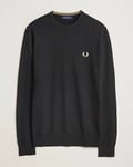 Fred Perry Classic Crew Neck Jumper Black