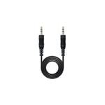 Nanocable - câble audio stéréo jack 3.5/m-jack 3.5/m - noir - 15m