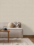 Fine Decor Rowan Plain Textured Wallpaper &Ndash; Taupe