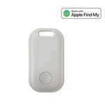 AIYATO-Traceur GPS Bluetooth intelligent avec Apple Find My Andrea Tags,dispositif de rappel anti-perte,localisateur classé MFI,détecteur d'animaux domestiques et d'enfants - Type 1 pc withe