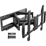 PERLESMITH PSXFK1 Full Motion TV Wall Mount Bracket Fits 50-90 Inch TVs