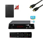 KIT SATELLITE THR 7620 FRANSAT+ CARTE FRANSAT 4 ans + DISQUE DUR 2TO + HDMI