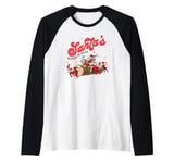 Santa's Magic is Real Raglan Baseball Tee