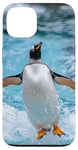 iPhone 13 Ocean Jumping Penguin Case