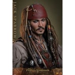 Hot Toys 1:6 Scale Pirates of the Caribbean: Dead Men Tell No Tales Jack Sparrow Statue