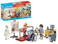 Playmobil 71617 Action Heroes: Orthopedics, caring treatment of patients, made from over 80% recycled and bio-based materials, detailed play sets suitable for children ages 4+