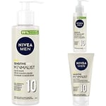 NIVEA MEN MENMALIST Crème à raser (1 x 200 ml), Crème de rasage à la formule légère et biodégradable, Soin pour homme convenant à tous les types de peaux