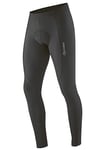 Gonso He-radhose-thersitivotightm Short de Cyclisme pour Homme Unisexe, Noir/Skydiver, L