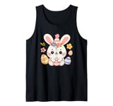 Cute Easter bunny wishes you a Happy Easter Tank Top