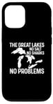 Coque pour iPhone 12/12 Pro The Great Lakes No Salt No Shark No Problem Midwest Majestic