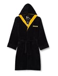 Groovy Uk Farcry 6 Adult Fleece Hooded Bathrobe, One Size, Black/Yellow