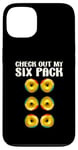 Coque pour iPhone 13 Check Out My Six Pack Funny Donut Lovers Workout Gym