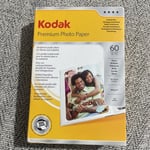 Kodak Premium Photo Paper 60 Sheets - Gloss - 4x6" - 3937752