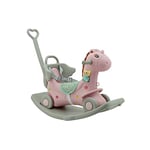 Sweety Toys 12688 Pegasus Patinette à Bascule Licorne 3 en 1, Produit Rose