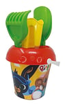 ODS TOYS Set de Plage Bing : Seau diam. 19 cm. avec Pelle, râteau et arrosoir, 48890