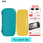 Rangement Pour Nintendo Switch Lite,Mini,Étui De Protection,4 Couleurs Ou 4 Ensembles - Type Blue-Yellow Case