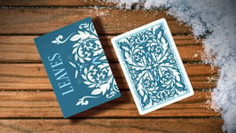 Leaves Winter (Blue) Playing Cards by Dutch Card House Company, Collectable