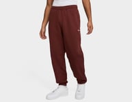 Nike Solo Swoosh Fleece Pants, Red