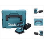 Makita DBO481ZJ Ponceuse vibrante sans fil 112 x 102mm 18V + Coffret - sans batterie, sans chargeur