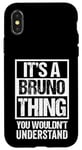 iPhone X/XS It's A Bruno Thing You Wouldn't Understand Surname Name Case