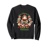 Cute Just A Gimme Pig Ready For Christmas Guinea Pig Gifts Sweatshirt