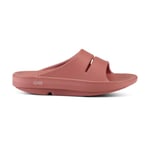 Oofos Ooahh Slide Sandal Storl. 40 (Unisex) Röd | Återhämtningssandaler för löpare - Handla nu på Loparshop.se!