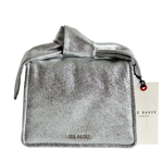 Ted Baker - Niasini - Silver Metallic Small CrossBody Grab Bag - New - RRP £110