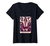 Womens Funny Tarot Design - The Cauldron V-Neck T-Shirt