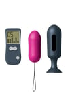 Sextoy 2en1 "Genius Secret Vibe" - Œuf Vibrant télécommandé + Plug Anal Amovible