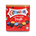 Celebrations Hot Chocolate Dolce Gusto Compatible Pods - Twix Mars Bounty Sni...