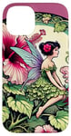 Coque pour iPhone 14 Rose de Sharon Hibiscus Fairy Goddess