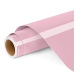 Rouleau de vinyle autocollant permanent pour Cricut et Silhouette Cameo, 30,5 x 1,2 m, rose pour décoration de fête, autocollants de fenêtre, décoration d'intérieur