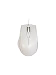 LC Power m710W - mouse - USB - white - Mus - Optisk - 3 knapper - Hvid