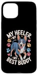 iPhone 15 Plus Herding Blue Heeler Lovey Work Dog Australian Cattle Dad Mom Case